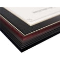 thumbnail image 4 of GraduationMall Certificate Documents Diploma Frame Cherry Real Wood with Black Mat 8.5 x 11 /11 x 14, 4 of 6