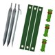 thumbnail image 1 of Kit de estacas para árboles de alta resistencia Estacas y soportes para árboles Accesorios de jardín Resistente al viento Estaca plateada, 1 of 9