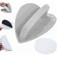 thumbnail image 1 of HUGFEGWE Multifunctional Semi-Circular Angle Sanding Sandpaper Tool, Self-Adhesive Handheld Micro Detail Sander Kit, Drywall Corner Sander, Sandpaper 180/240/320 Grit, DIY Polishing AZ824-13908, 1 of 7