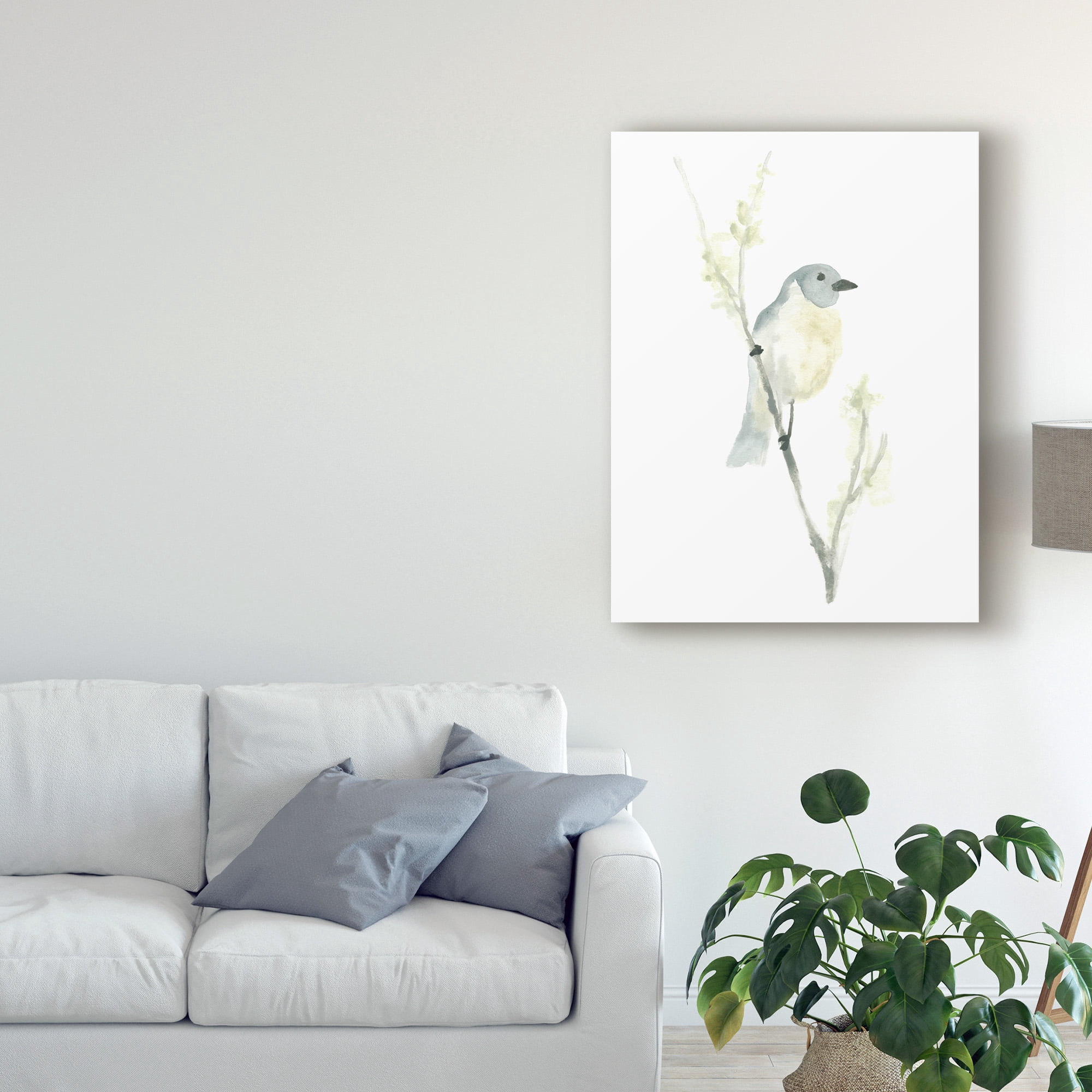 Avian Impressions III' Canvas Art by June Erica Vess