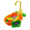 thumbnail image 1 of Xingzhi Kitchen Play Sink With Running Water Addition To Every Play Kitchen Creativity Orange, 1 of 6