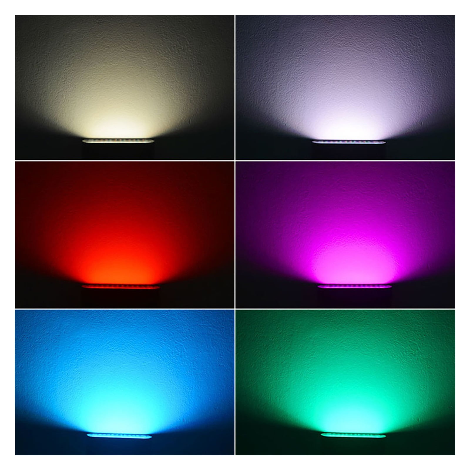 48 LED Bar DJ Disco Light RGB Voice Control Party Stage Light Wedding Audience Decorative Lights Halloween Christmas Lights ,Easy to Install