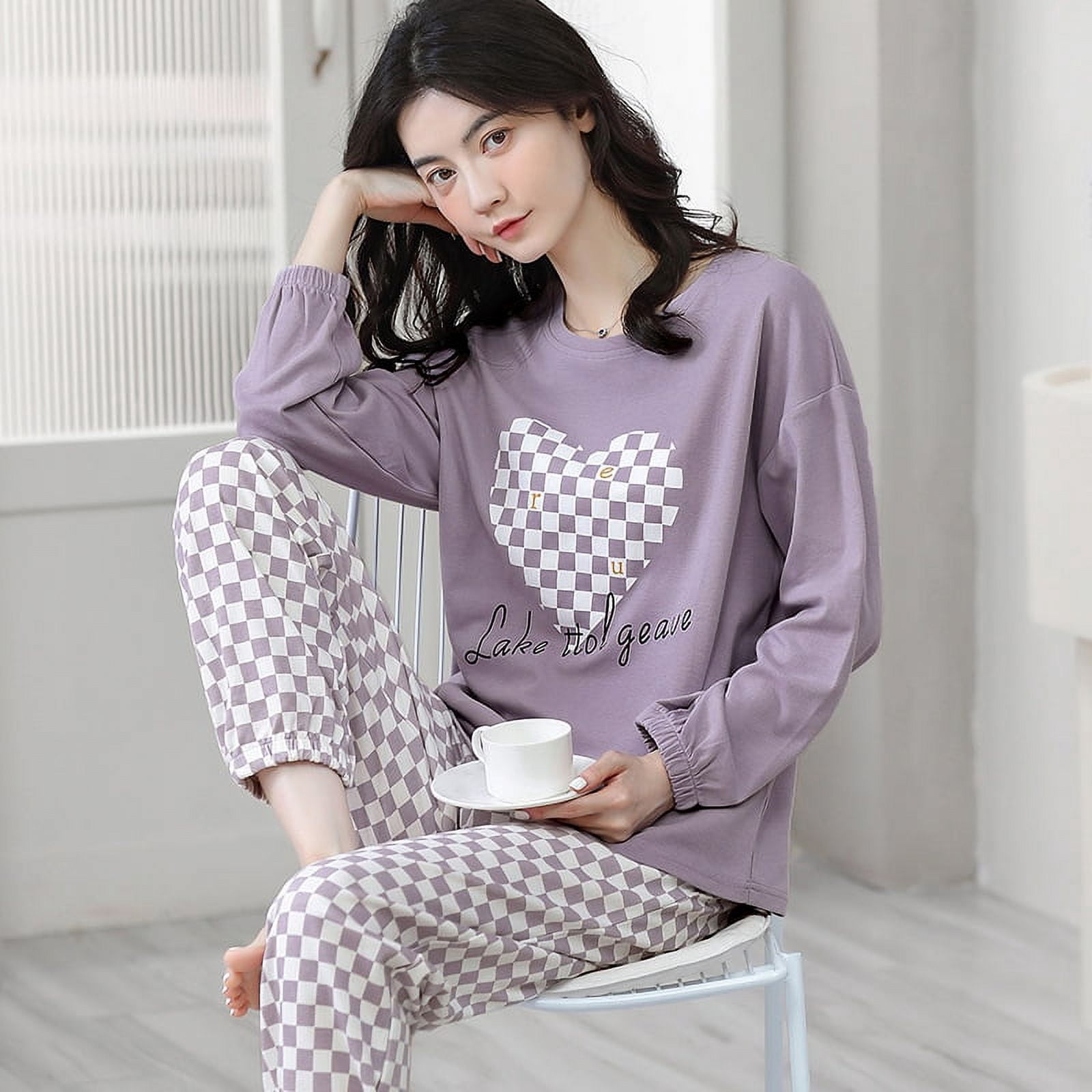 pijamas para mujer de algodón