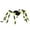 Green-12in, variant on 12 Inch Halloween Spider Plush Color Block Hairy Fake Spider Props for Indoor Outdoor Home Yard Lawn Porch Haunted House Party Decor Supplies,Black