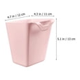 thumbnail image 2 of HEATSHAKING Hanging Cup Holders Blue PP Plastic 3Pcs 5.1x4.7x4.3in, 2 of 10