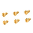 thumbnail image 4 of 6pcs Watch Back Cover Screw Professional Quartz Watch Back Case Slotted Screw Repair Parts Replacement Accessory Gold, 4 of 9