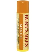 Burt's Bees 100 Percent Natural Moisturizing Lip Balm with Mango Beeswax and Fruit Extracts, 12 Tubes