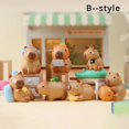 thumbnail image 2 of Figura de Capybara, caja ciega, adorno, llavero colgante, simulación de Capibara Kawaii, muñeco de animales de Anime, juguete de regalo de cumpleaños y Navidad, 2 of 4