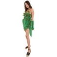 thumbnail image 7 of HPO Adult Women's Beauty Costume | Green Color Cosplay Costume, 7 of 7