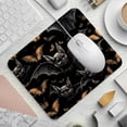 thumbnail image 2 of Bat Printed Square Mouse Pad, 8.3x9.8 Inch Non-Slip Rubber Bottom Gaming Mouse Pad for Office Use, 2 of 6