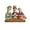 A, variant on Patriotic 250th Anniversary Wooden Goose Figurine - "2-5-0" Desktop Ornament with Uncle Sam & Flag Design - for Memorial Day Independence Day Decor