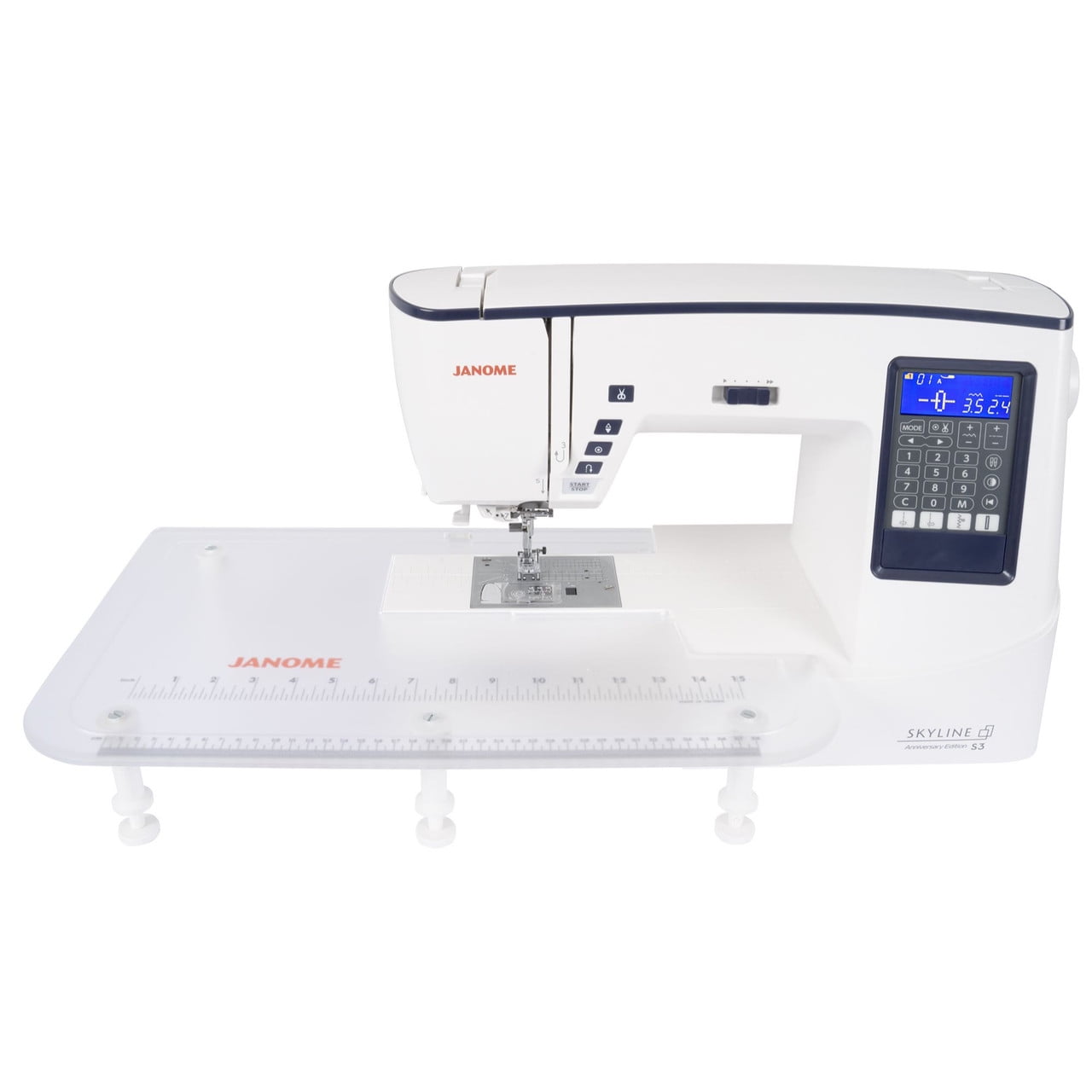 Janome Skyline S3 Anniversary Edition Sewing & Quilting Machine with 120 Stitche
