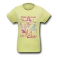 thumbnail image 6 of DC Comics WW Paper Doll S/S Junior Women's T-Shirt Sheer-Banana, 6 of 8