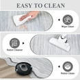 thumbnail image 4 of Scalloped Area Rugs Washable Modern Accent Rug, Stain-Resistant Foldable Floor Mat with Non-Slip Backing, Contemporary Low Pile Indoor Carpet for Bedroom, Living Room, 4 of 8