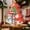 Multicolour, variant on Christmas Tree Santa Claus Snowman Penguin Chocolate Storage Can | Iron Snack Container for Holiday Treats | Decorative Candy Box for Home Kitchen Party | Cookie Candy Nut Organizer