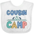 thumbnail image 3 of Inktastic Cousin Camp Summer Grandma Party Girls Baby Bib, 3 of 4