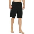 thumbnail image 4 of U2SKIIN 2 Pack Mens 100% Cotton Pajama Shorts, Lightweight Lounge Pant with Pockets Soft Sleep Pj Bottoms(Black/Navy,M), 4 of 6