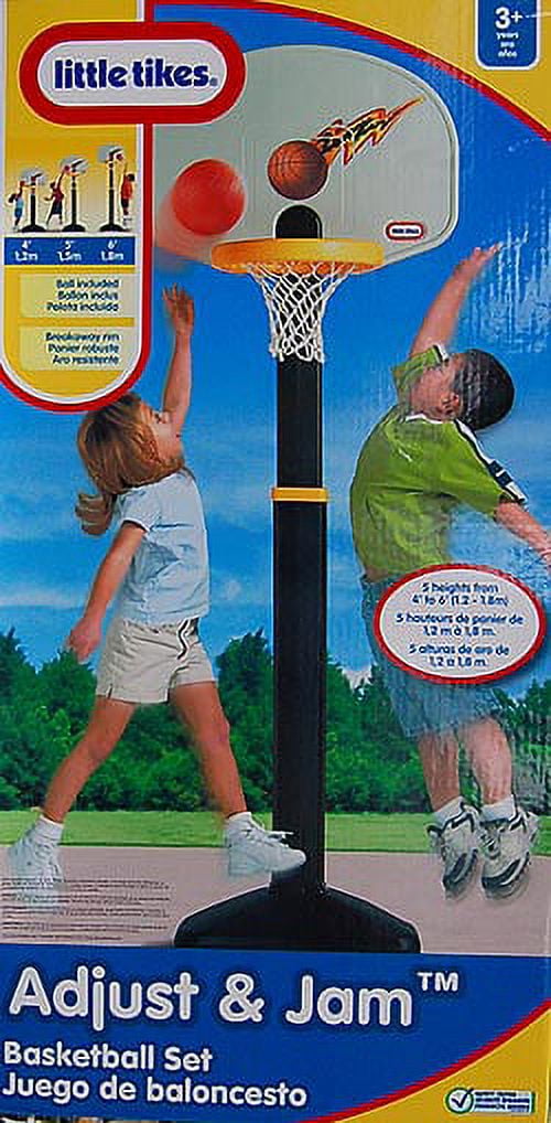Little Tikes Adjust & Jam Basketball Hoop