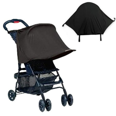 Per Baby Stroller Widen Sun Shade Awning Upf50 Anti Uv Umbrella Canopy Universal Fit For Carriage Seat Protect Children Wind Canada - Car Seat Sun Cover Stroller