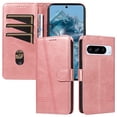 thumbnail image 1 of Phone Case for Google Pixel 8 PRO 5G Magnetic PU Leather Card Slots Durable Wallet Cover, 1 of 5