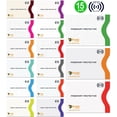thumbnail image 4 of Set de fundas con bloqueo RFID Boxiki Travel con codificación de colores, 4 of 9