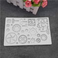 thumbnail image 4 of Diy Hardware Gear Silicona Para Hornear Fondant Molde Epoxi Herramienta De Decoración De Pasteles Fondant Molde Cocina Herramienta Para Hornear Noticed HA018193-00, 4 of 7