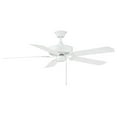 thumbnail image 2 of Trade Winds Lucas 52" Outdoor Ceiling Fan in White, 2 of 4