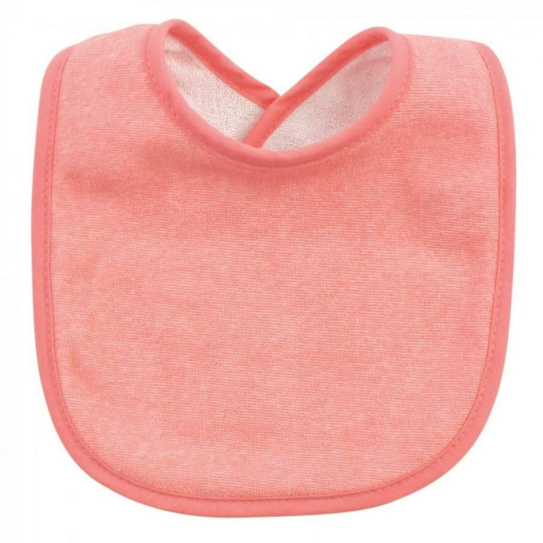 Hudson Baby Infant Girl Cotton and Polyester Bibs 10pk, Im