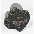 thumbnail image 3 of Inkdotpot Happy Retirement Bottle Tag Real Rose Gold Foil Favor Hang Tag 50 Pack, 3 of 8