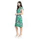 thumbnail image 2 of Vestido floreado Roman Fashion Juvenil 8867 Verde flor Talla M, 2 of 5