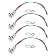 thumbnail image 1 of Fugacal LEDs Rondes Étanches Précâblés Précis pour les Commutateurs de Contrôle d'Accès pour la Modification de Voiture pour les Machines-Outils Cnc pour la Modification d'Ordinateur, 1 of 8