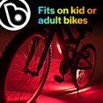 thumbnail image 2 of Brightz GoBrightz LED Bike Frame Light, 4 Light Modes, Underglow Effect, Red, 2 of 6