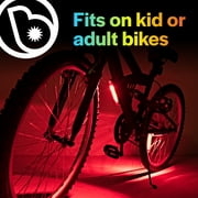 Brightz GoBrightz LED Bike Frame Light, 4 Light Modes, Underglow Effect, Red
