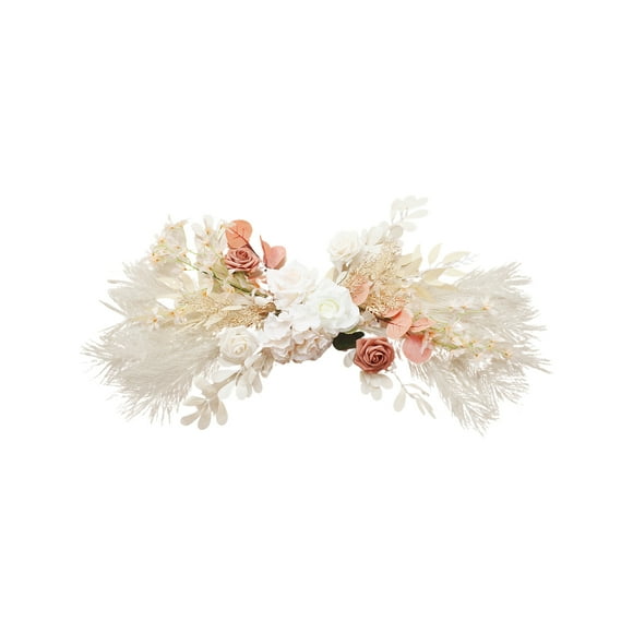 New Wedding Decoration Lintel Flower Size: 90*35CM Pink