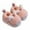 Pink, variant on Fozruso Cute And Cozy Girls Slippers Warm Indoor Shoes With Thick Sole Cartoon Design Fuzzy For Kids,Plush Lined Slippers Sizes 6.5 Toddler(12-18 Months)