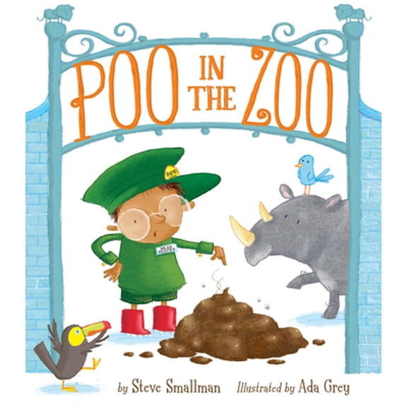 Pre-Owned Poo in the Zoo (Hardcover) by Steve Smallman