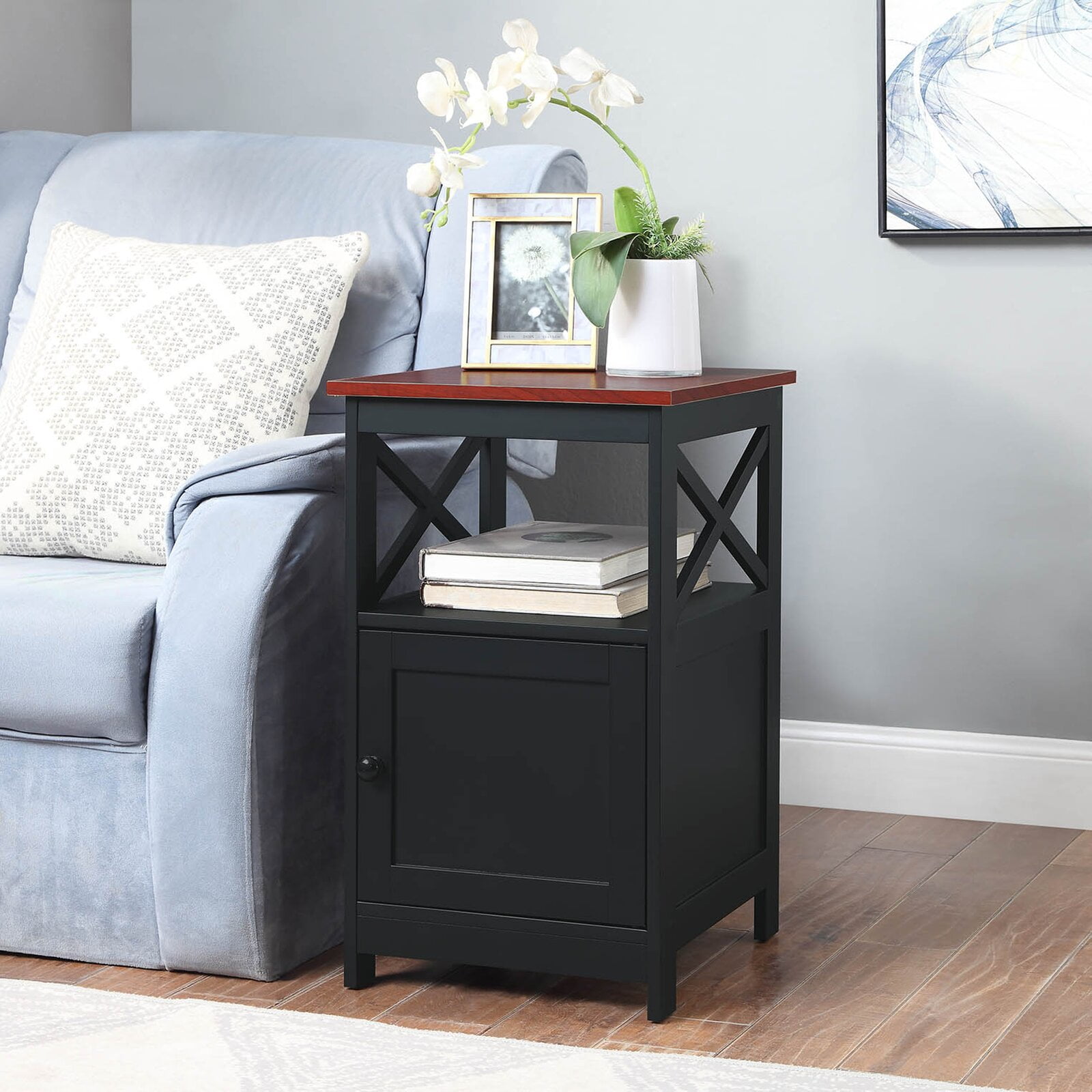 Stoneford end table with storage deals