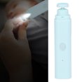 thumbnail image 4 of Electric Nail File Baby, Multifunction Baby Nail Trimmer Electric With 6 Grinding Heads For Home Blue, 4 of 8