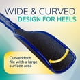 thumbnail image 3 of Dr. Scholl's Curved Heel Buffer Foot File Callus Remover for Smooth Feet, 3 of 9