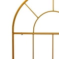 thumbnail image 3 of Wedding Arch Backdrop Stand Birthday Party Metal Balloon Tube Frame Prop Gold Metal Wedding Arch Backdrop Stand Flower Frame Balloon Rack Prop Decor Gold Arch Door Wedding Balloon, 3 of 12