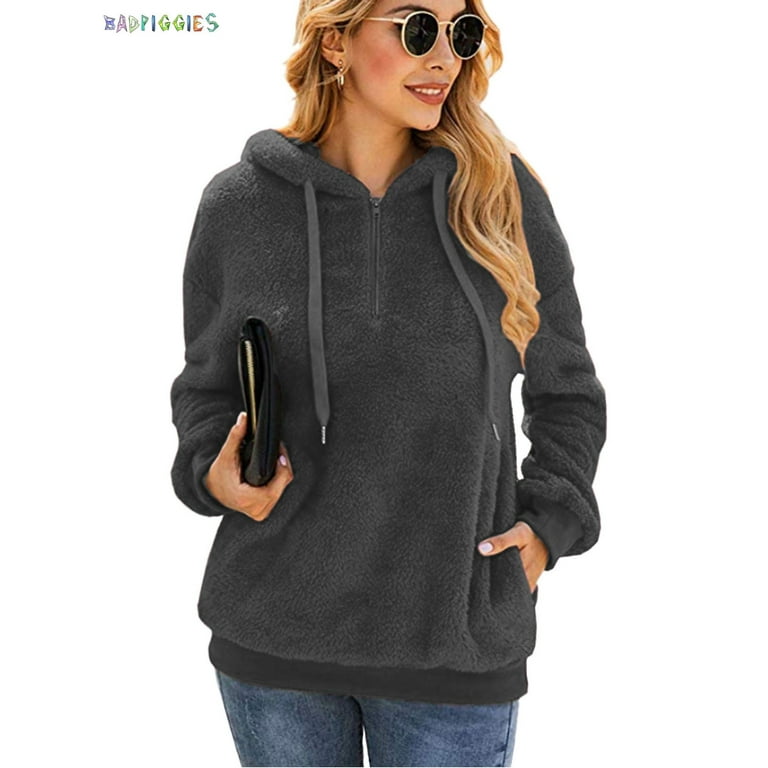 Graphic Fleece Oversized Hoodie