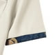 thumbnail image 3 of Mens Manga Corta Botón Abajo Camisas Solapa Color Cuello de Vuelta, Al Aire Libre Casual Blusa para Hombres, 3 of 5