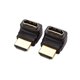 thumbnail image 2 of Cable Matters - Paquete de 2 adaptadores HDMI en ángulo recto (270 gra, 2 of 2