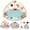Green, variant on PRVAETU Wooden Baby Gym Play Mat, Foldable Tummy Time Playmat W/ 7 Detachable Toys for Infant Newborn Toddler Motor Skills Sensory Development,Grey