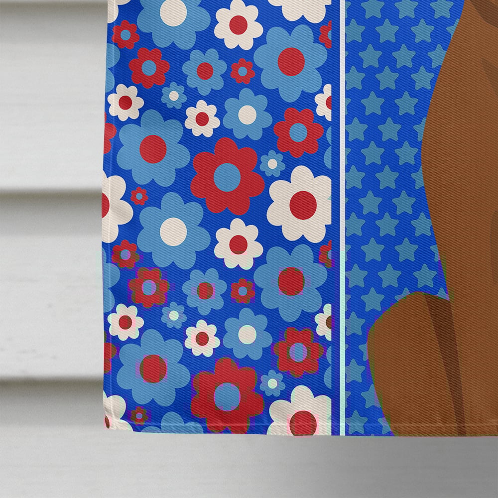 thumbnail image 4 of Chocolate Chihuahua USA American Flag Canvas House Size, 4 of 5