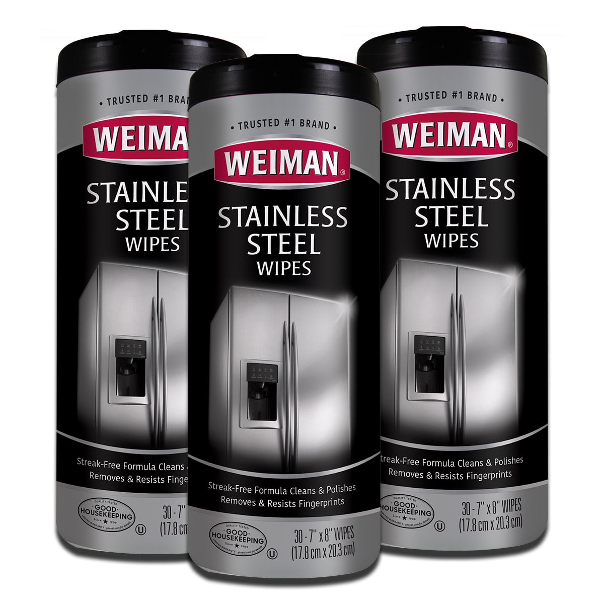 Stainless Steel Wipes 3 Pack