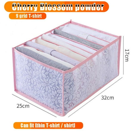 

6/7/9/11 Grid Underwear Bra Jeans Organizer Storage Box Drawer Closet Organizer Divider Box for Underwear Scarf Socks Bra