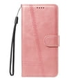 thumbnail image 2 of for Samsung Galaxy A35 Case Wallet for Men Women, Flip Folio Cover with PU Leather Kickstand Credit Card Slots Magnetic Wrist Strap Kickstand Protective Shockproof Phone Case Cover, Rosegold, 2 of 5