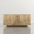 thumbnail image 5 of Simpli Home Lockhart 30 inch Wide Solid Mango Wood Square Coffee Table, Natural Blonde, 5 of 8