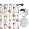 thumbnail image 4 of Blackout Kids Curtains,Fairy Princess Castle Pattern Childrens Insulated Curtains Set Of 2,Bedroom Essentials,Toddler Room Decor 42"x63", 4 of 5